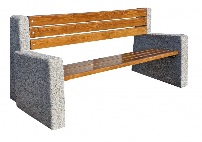 Ławka parkowa betonowa "Kanapa" 77415 (ławki miejskie id: 204)