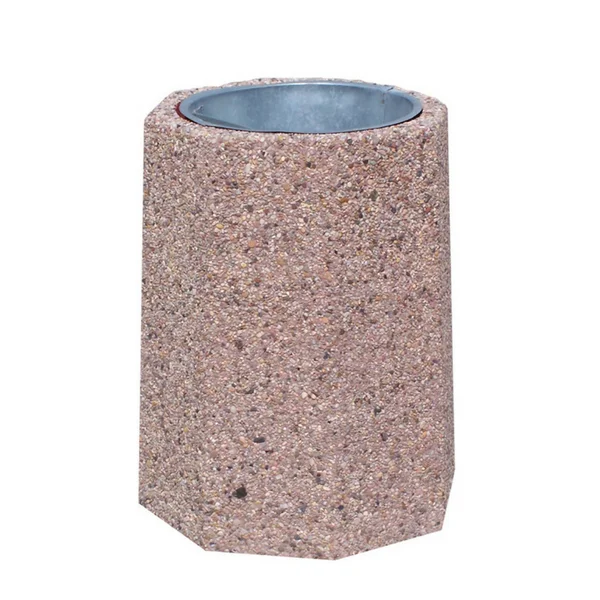 Kosz Betonowy 40L Ośmiokątny 77107 (kosze parkowe)