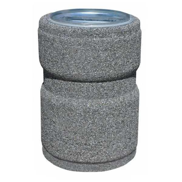 Kosz Betonowy 70L z Pasem 77131 (kosze parkowe)