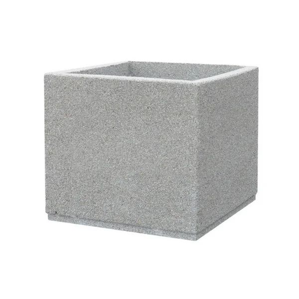 DONICA BETONOWA KWADRATOWA 90x90x80cm 77281 (donice parkowe)