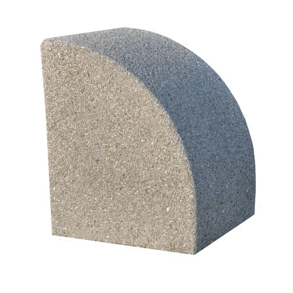 Słupek parkingowy betonowy „Ćwierćokrąg” wys. 49 cm 77334