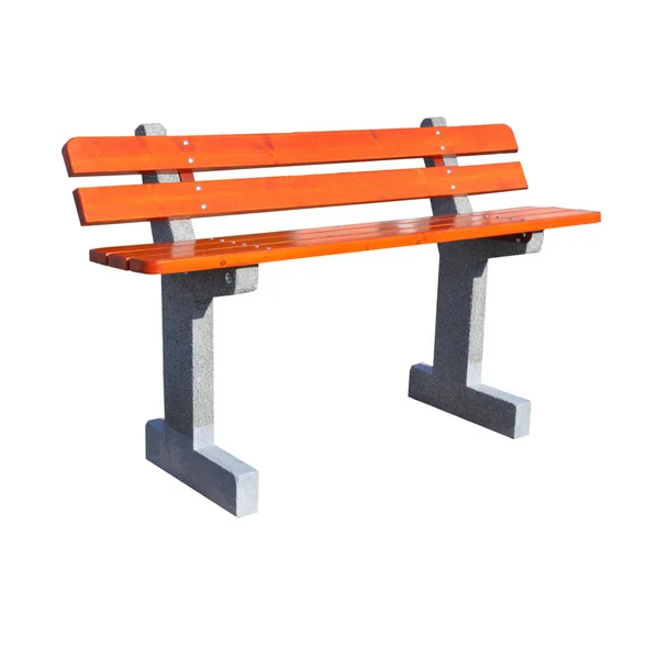 Ławka parkowa betonowa do wkopania z oparciem 77416 (ławki miejskie)