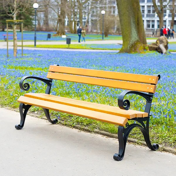 Ławka Parkowa Wiedeńska z Podłokietnikiem