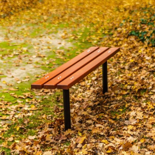 Ławka Parkowa Stalowa NR 3