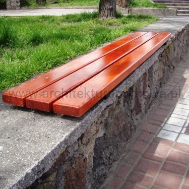 Ławka Parkowa Stalowa NR 2