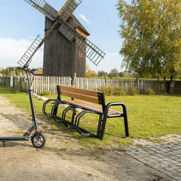 Ławka Parkowa Stalowa SPARTAN BIKE