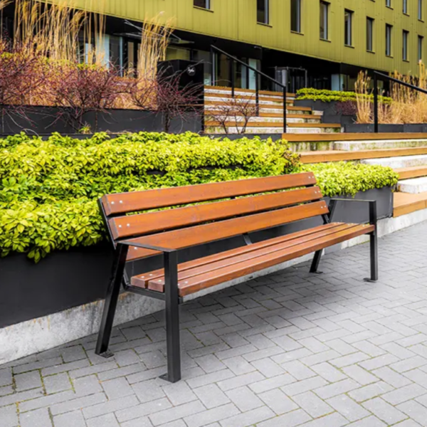 Ławka Parkowa Stalowa ZEUS BIS